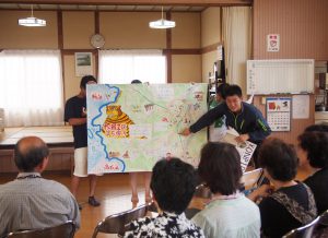 ぬま歩き 発表する